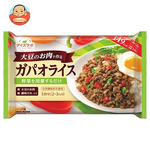 マルコメ ダイズラボ 大豆のお肉のガパオライス 158g(2〜3人前)×20袋入｜ 送料無料 大豆ミート レトルト ガパオライス まるこめのサムネイル