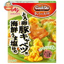 味の素 CookDo(クックドゥ) きょうの大皿 とろ卵豚キャベツ用 海鮮うま塩炒め 100g×10個入×(2ケース)| 送料無料 中華料理 調味料