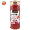 和歌山産業 ストロベリーソース 160g×12本入| 送料無料 調味料 フルーツ ソース 果物 イチゴ 苺 ストロベリー