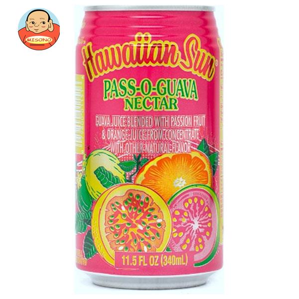 リードオフジャパン パス・オ・グァバネクター 340ml缶×24本入| 送料無料 ネクター グアバジュース グアバ グァバ グァバジュース