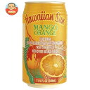 リードオフジャパン ハワイアンサン マンゴーオレンジ 340ml缶×24本入×(2ケース)｜ 送料無料 飲料 ドリンク フルーツ マンゴー 缶