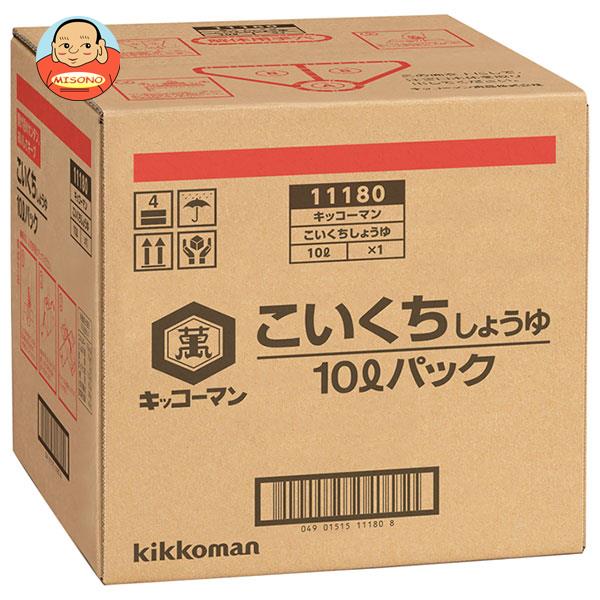 キッコーマン こいくちしょうゆ 10Lパック×1箱入｜ 送料無料 調味料 濃口 醤油 業務用 大容量