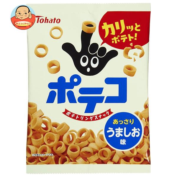[ポイント5倍！5/16(木)1時59分まで全品対象エントリー&購入]【送料無料・メーカー/問屋直送品・代引不可】東ハト ポテコ うましお味 70g×12個入｜ お菓子 スナック菓子 塩味のサムネイル