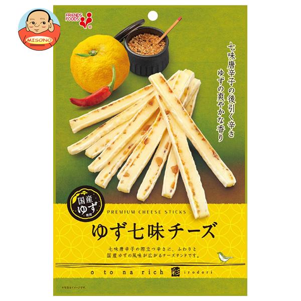 井上食品 o to na rich 彩 ゆず七味チーズ 45g×10袋入×(2ケース)｜ 送料無料 チーズ ゆず 七味 おつまみ お菓子 菓子