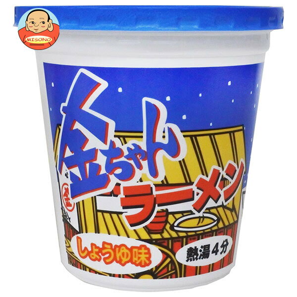 徳島製粉 金ちゃんラーメンカップ しょうゆ味 71g×12個入｜ 送料無料 一般食品 インスタント食品 カップめん 即席 醤油味