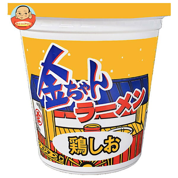 Salt - 徳島製粉 金ちゃんラーメンカップ 鶏しお 73g×12個入｜ 送料無料 一般食品 インスタント食品 カップめん 即席 塩
