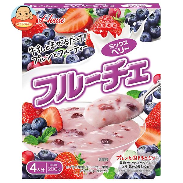 ハウス食品 フルーチェ ミックスベリー 200g×30個入×(2ケース)｜ 送料無料 お菓子 おやつ 菓子材料 ベリー