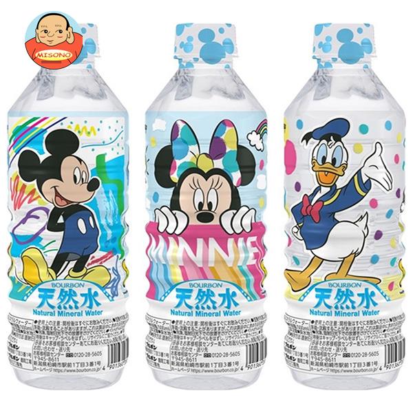 ブルボン ディズニー／天然水 500mlペットボトル×24本入｜ 送料無料 ディズニー キャラクター 水