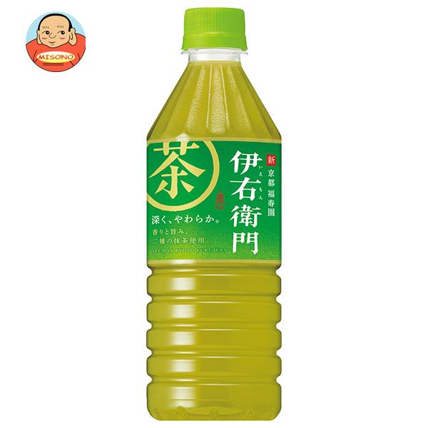 サントリー 緑茶 伊右衛門(いえもん)【自動販売機用】 500mlペットボトル×24本入×(2ケース)｜ 送料無料 茶飲料 緑茶 自動販売機用