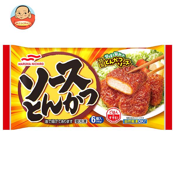 [ポイント5倍！12/26(木)1時59分まで全品対象エントリー&購入]【冷凍商品】マルハニチロ ソースとんかつ 6個×12袋入｜ 送料無料 冷凍食品 お弁当 おかず とんかつのサムネイル