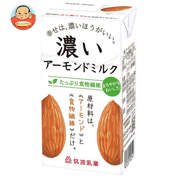 JANコード:45200250 原材料 アーモンド(アメリカ)、イヌリン(食物繊維) 栄養成分 (125mlあたり)エネルギー78kcal、たんぱく質2.3g、脂質5.6g、コレステロール0mg、炭水化物7.8g、食塩相当量0g、カルシウム28.6mg、マグネシウム26.0mg、ビタミンE2.4mg、オレイン酸3.41g 内容 カテゴリ：アーモンド飲料、紙パックサイズ:165以下(g,ml) 賞味期間 (メーカー製造日より)1年 名称 アーモンド飲料 保存方法 直射日光・高温多湿を避けて、常温で保存してください。 備考 販売者:筑波乳業株式会社茨城県石岡市泉町6-1 ※当店で取り扱いの商品は様々な用途でご利用いただけます。 御歳暮 御中元 お正月 御年賀 母の日 父の日 残暑御見舞 暑中御見舞 寒中御見舞 陣中御見舞 敬老の日 快気祝い 志 進物 内祝 御祝 結婚式 引き出物 出産御祝 新築御祝 開店御祝 贈答品 贈物 粗品 新年会 忘年会 二次会 展示会 文化祭 夏祭り 祭り 婦人会 こども会 イベント 記念品 景品 御礼 御見舞 御供え クリスマス バレンタインデー ホワイトデー お花見 ひな祭り こどもの日 ギフト プレゼント 新生活 運動会 スポーツ マラソン 受験 パーティー バースデー