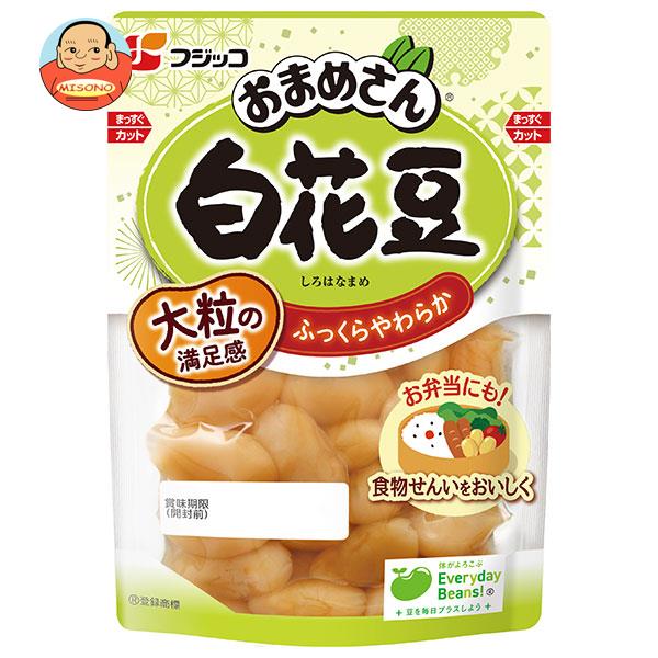 フジッコ おまめさん 白花豆 140g×10袋入｜ 送料無料 一般食品 まめ 煮豆 にまめのサムネイル