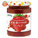 カンピー Fuits×Fruits いちご 260g瓶×12個入| 送料無料 一般食品 スプレッド ジャム 瓶 いちご