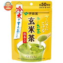 伊藤園 さらさらとける お〜いお茶抹茶入り玄米茶 40g×6袋入| 送料無料 抹茶 粉末 インスタント 嗜好品