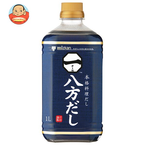 ミツカン 八方だし 1000mlペットボトル×6本入｜ 送料無料 一般食品 調味料 つゆ PET 希釈用 料理だし 1