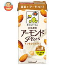 キッコーマン 豆乳飲料 アーモンドPlus 1000ml紙パック×6本入| 送料無料 豆乳 アーモンドペースト 1L ビタミン 少し甘い