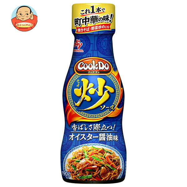 味の素 CookDo(クックドゥ)炒ソース オイスター醤油味 190g×12袋入×(2ケース)｜ 送料無料 中華調味料 オイスターソース