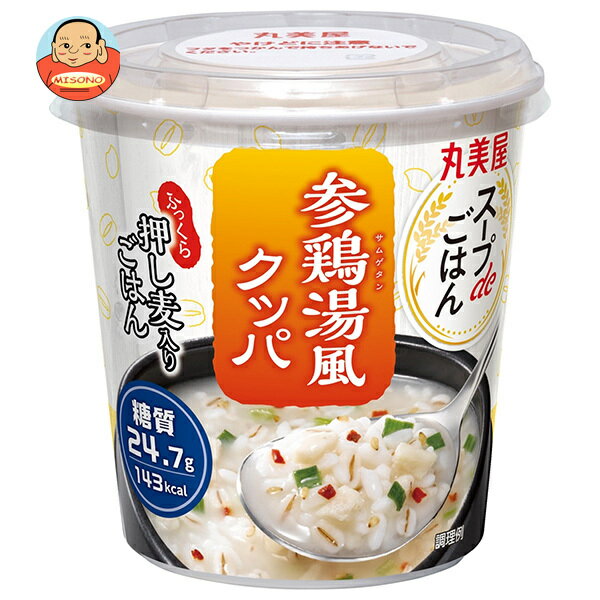 丸美屋 スープdeごはん 参鶏湯風クッパ 70.2g×6個入｜ 送料無料 マルミヤ インスタント ご飯 スープ ごはん