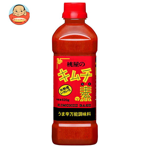 桃屋 キムチの素 620gペットボトル×12個入｜ 送料無料 一般食品 キムチの素 素