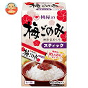 桃屋 梅ごのみ スティック 64g(8g×8P)×6個入×(2ケース)｜ 送料無料 一般食品 梅 ごはんのおとも スティック