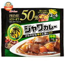 ハウス食品 プライム ジャワカレー 中辛 112g×6個入×(2ケース)| 送料無料 カレー 中辛 ルー カレールウ ジャワカレー