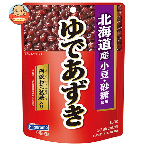 はごろもフーズ ゆであずき 150gパウチ×6個入×(2ケース)｜ 送料無料 ゆであずき あずき 北海道産小豆