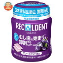 モンデリーズ・ジャパン リカルデント グレープミントボトルR(粒ガム)【特定保健用食品 特保】 135.2g×6個入| 送料無料 お菓子 ガム シュガーレス キ...
