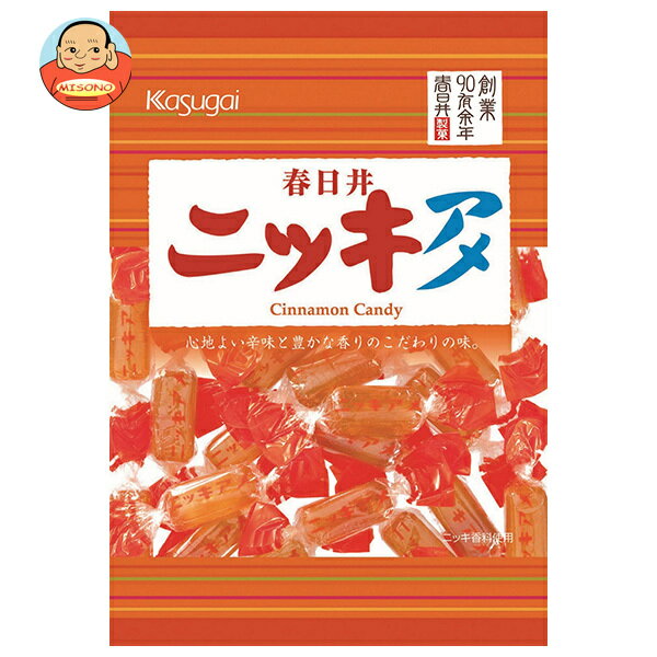 キャンディ 春日井製菓 ニッキアメ 150g×12個入×(2ケース)｜ 送料無料 お菓子 飴・キャンディー 袋 ニッキ飴