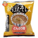 トーエー どんぶり麺・納豆そば 81.5g×24袋入| 送料無料 めん 麺 そば