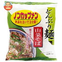 トーエー どんぶり麺・山菜そば 78g×24袋入| 送料無料 めん 麺 そば