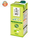 片岡物産 辻利 リキッド抹茶ミルク ストレートタイプ 1000ml紙パック×6本入| 送料無料 茶飲料 抹茶 乳性 紙パック 1l 1L