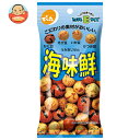 でん六 Eサイズ海味鮮 41g×10袋入| 送料無料 お菓子 袋 豆菓子 おつまみ うみあじせん