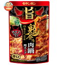モランボン コク旨スープがからむ 鬼食う肉鍋用スープ 辛口 750g×10袋入×(2ケース)| 送料無料 調味料 ストレート 鍋スープ 肉鍋