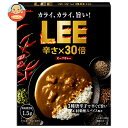 江崎グリコ ビーフカレーLEE 辛さ×30倍 180g×10箱入| 送料無料 リー レトルトカレー スパイス