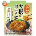井村屋 レンジで煮物 大根の肉みそ煮 100g×30(10×3)袋入| 送料無料 レンジ 煮物 大根 肉みそ
