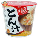 旭松 生みそずい とん汁 73.5g×6個入| 送料無料 インスタント 即席 みそ汁