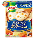 味の素 クノール カップスープ ポタージュ (16.5g×3袋)×10箱入×(2ケース)| 送料無料 インスタント食品 即席 スープ