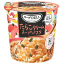 味の素 クノール スープDELI たらこクリームスープパスタ 豆乳仕立て(容器入り) 44.2g×12(6×2)個入| 送料無料 インスタント食品 スープデリ ...