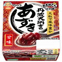 フジッコ おまめさん 豆小鉢 丹波大納言あずき (65g×2パック)×12袋入×(2ケース)| 送料無料 惣菜 小鉢 小豆 甘味 大粒