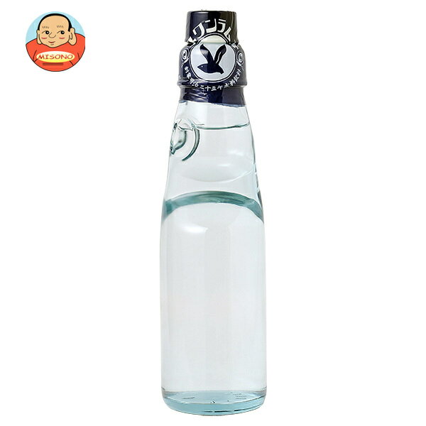 友桝飲料 スワンラムネ 200ml瓶×30本入×(2ケース)｜ 送料無料 ラムネ 炭酸 瓶