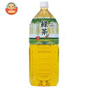 富永貿易 神戸居留地 緑茶 2Lペットボトル×6本入×(2ケース)| 送料無料 茶飲料 お茶 緑茶 PET