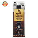 丸福珈琲店 昭和九年伝承 アイスコーヒー 無糖 1000ml紙パック×6本入×(2ケース)| 送料無料 珈琲 アイスコーヒー 無糖 ブラック 紙パック 1L 1l
