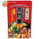 ミツカン 家系総本山 吉村家監修 横浜豚骨醤油鍋つゆ 750g×12袋入×(2ケース)| 送料無料 一般食品 調味料 鍋スープ
