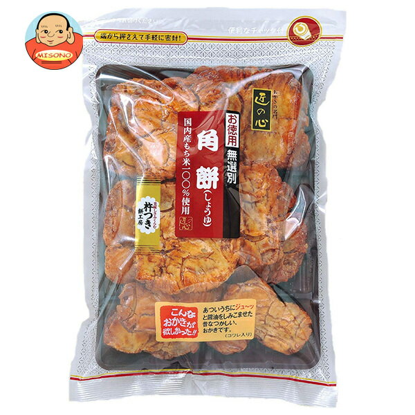 【送料無料・メーカー/問屋直送品・代引不可】丸彦製菓 角餅しょうゆ 200g×10袋入｜ お菓子 おつまみ・せんべい 袋 おかきのサムネイル