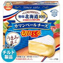 雪印メグミルク 雪印北海道100 カマンベールチーズ 切れてるタイプ 90g(6個入り)×10箱入×(2ケース) チルド 冷蔵品| 送料無料 チルド商品 チーズ...