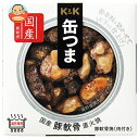国分 K&K 缶つま 国産 豚軟骨 直火焼 40g×12個入×(2ケース) メーカー 問屋直送| 送料無料 おつまみ 缶詰