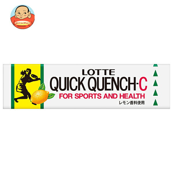 ロッテ クイッククエンチ-Cガム 9枚×15個入｜ 送料無料 菓子 板ガム レモンのサムネイル
