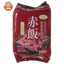 たかの 小豆赤飯 ごま塩付 3個パック (160g×3個)×8個入×(2ケース)| 送料無料 パックごはん レトルトご飯 レトルト 赤飯