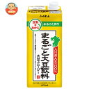 ふくれん まるごと大豆飲料 大豆スムージー 1000ml紙パック×12(6×2)本入×(2ケース)| 送料無料 豆乳 おから 大豆 紙パック 1000ml 1L...