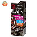 森永乳業 森永トリプル BLACK 200ml紙パック×24本入| 送料無料 珈琲 血糖値 血圧 中性脂肪 機能性表示食品
